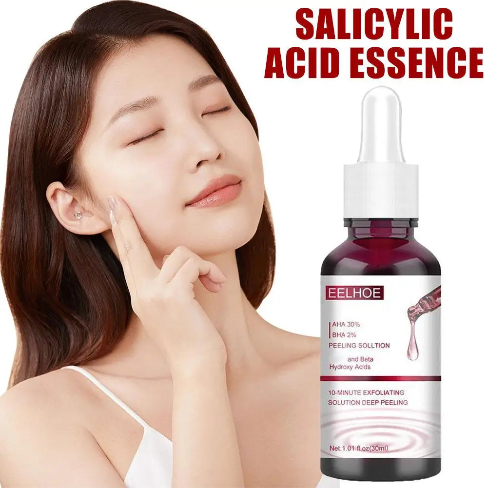 1/2PCS Salicylic Acid Shrink Pores Serum Exfoliating Moisturizing Nourish Smooth Pores Repair Essence For Acne Blackhead & Pores Oasis Select