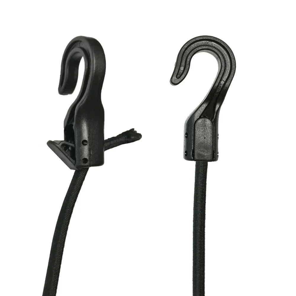 10 20PC Open End Cord Hooks Snap Boat Kayak Motorcycle rope Buckle camping tent hook For Bungee Shock Elastic Bungee Cord Straps Oasis Select