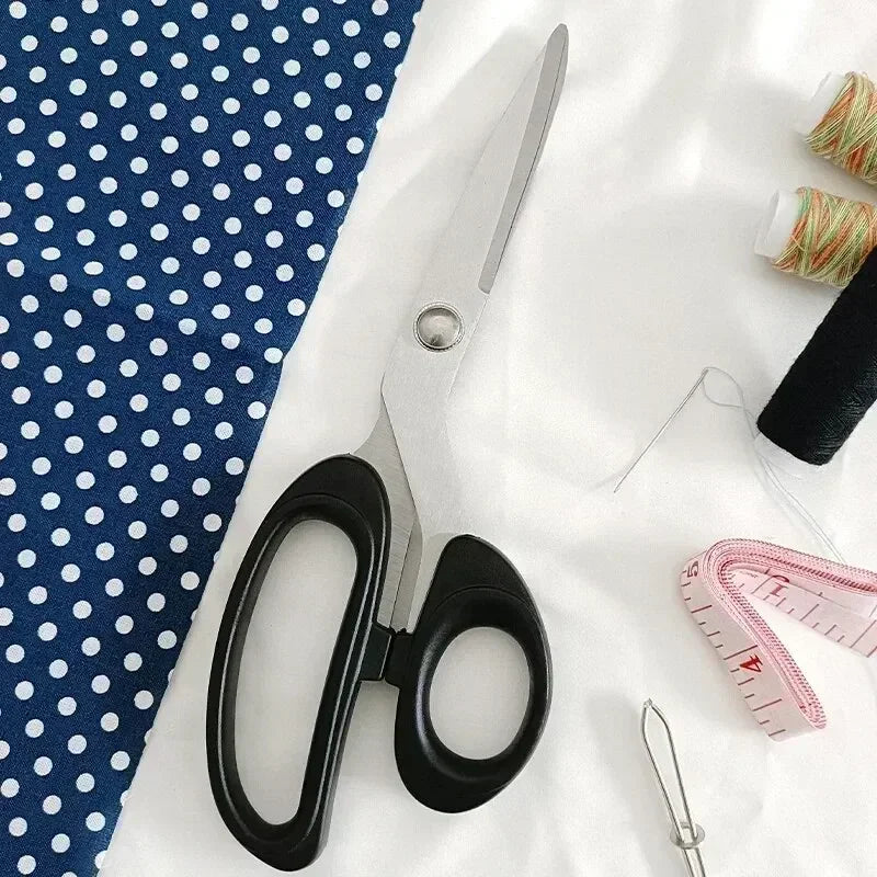 8 Inch Stainless Steel Tailor's Scissors For Fabric Professional Sewing Tool Garment Scissors Durable Oasis Select