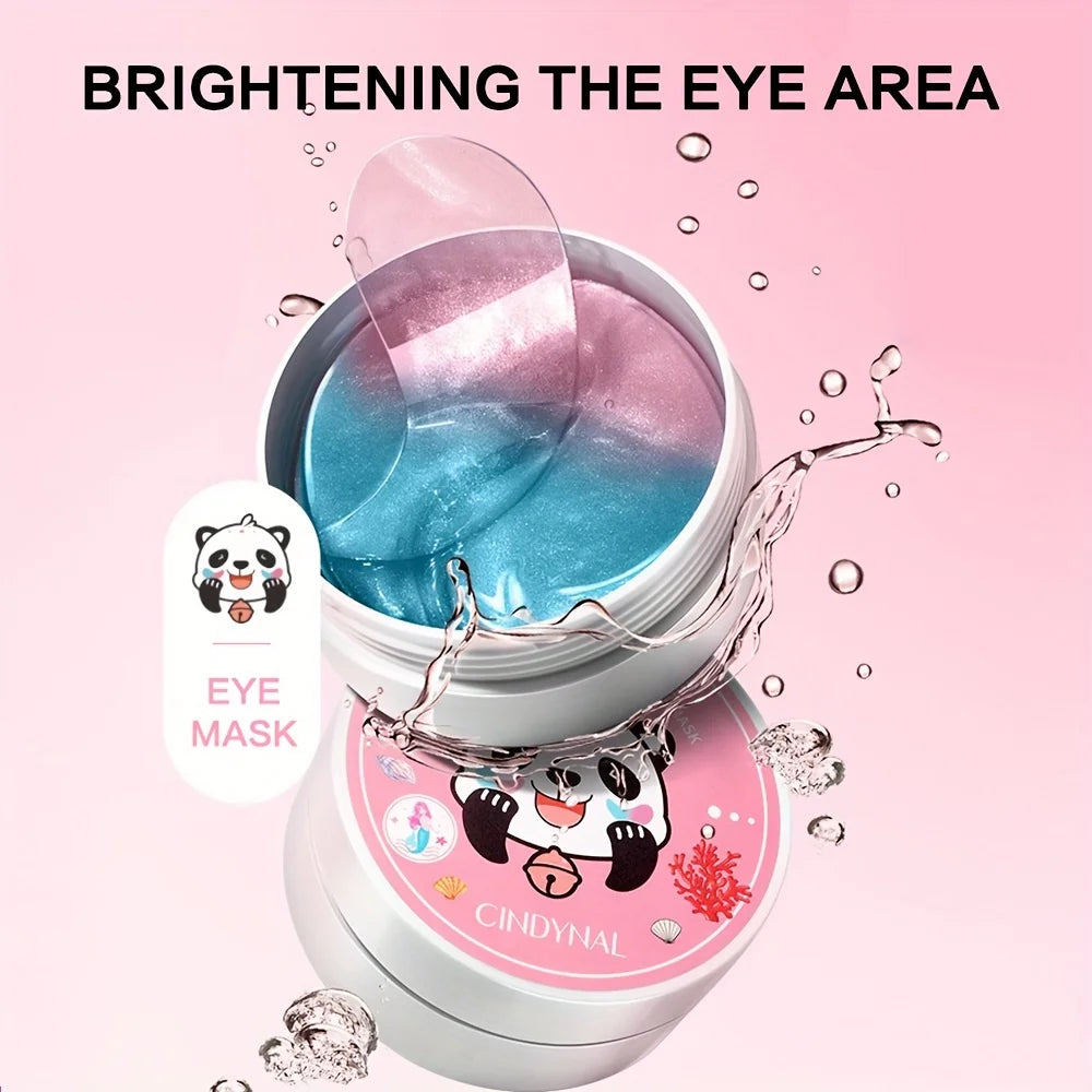 60 Pieces (30 Pairs) of Hydrating Eye Masks, Nourishing and Moisturizing the Skin Around the Eyes, Making the Skin Around the Eyes Smooth and Soft, Exquisite Eye Masks with a Two-Tone Design Oasis Select