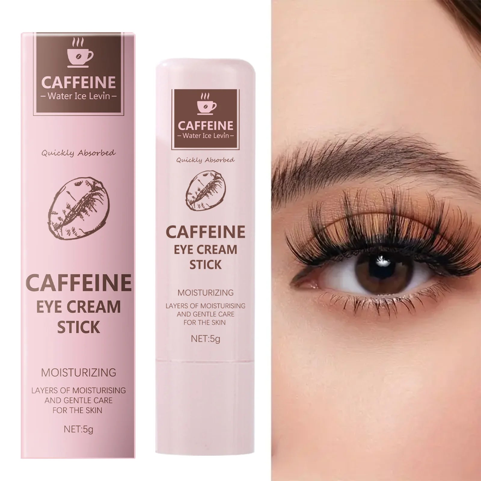 Caffeine Eye Cream Stick – Dark Circles, Bags & Fine Lines Eye Cream Stick Oasis Select