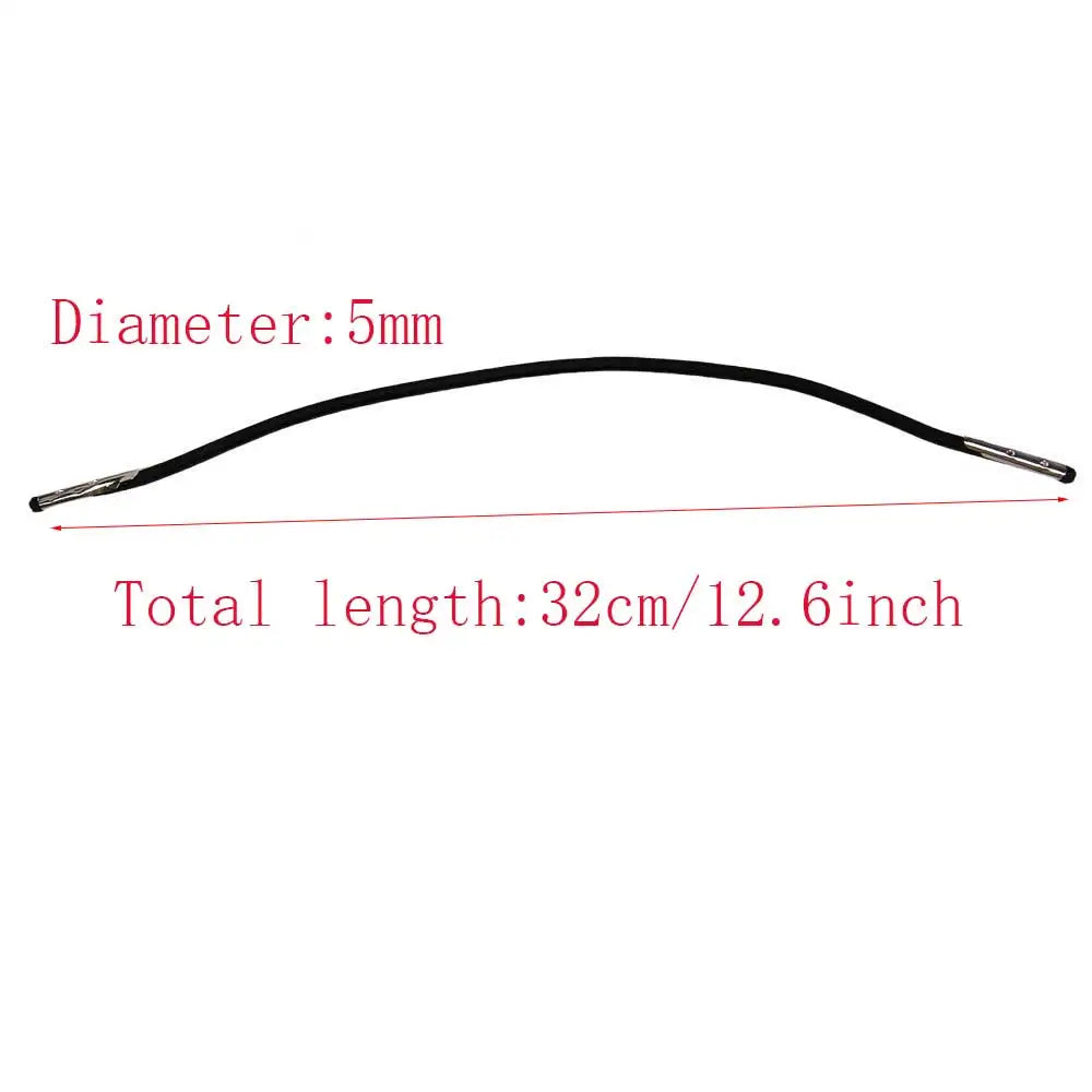 4PCS Kayak Deck Rigging Bungee Elastic Shock Cord With Stainless Steel Head End Kaying Paddle Geer Keeper Elastic Accessories Oasis Select
