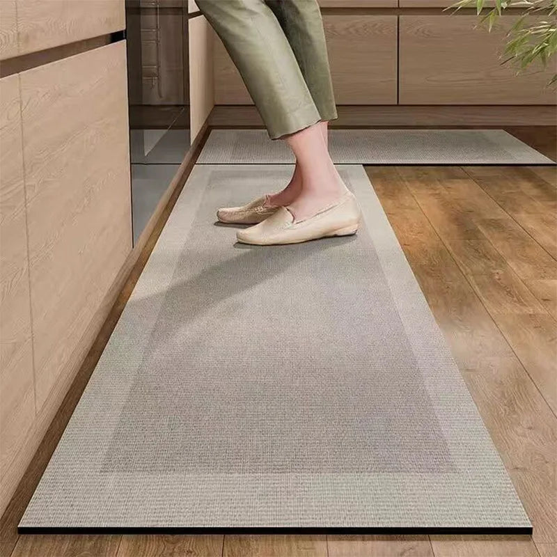 Diatomaceous Mud Kitchen Floor Mat Super Absorbent Doormats Bathroom Pad Anti-Slip Kitchen Mats Wipeable Wash Long Strip Carpet Oasis Select 07 40x120cm