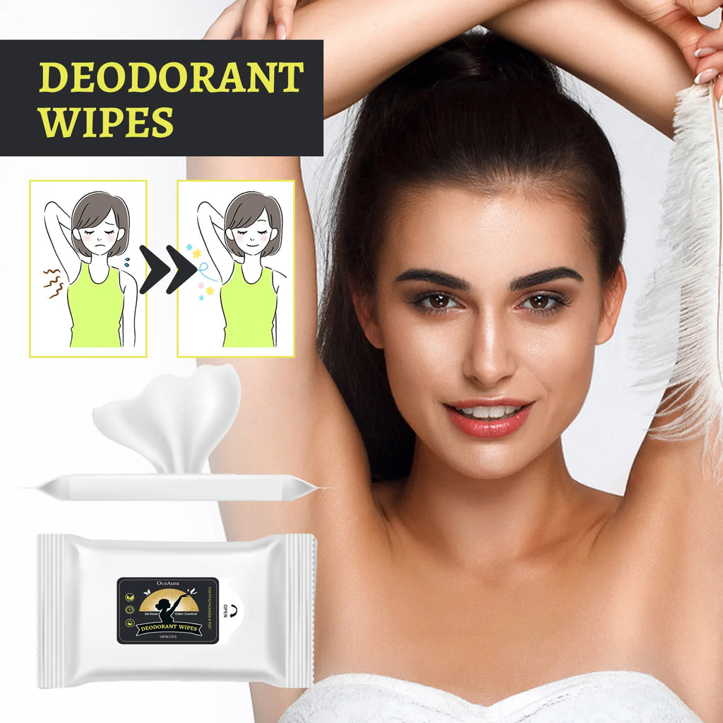 Odor-Removing Body Wipes for Sports & Sweat | Fresh Scent Body Cleansing Wipes Oasis Select