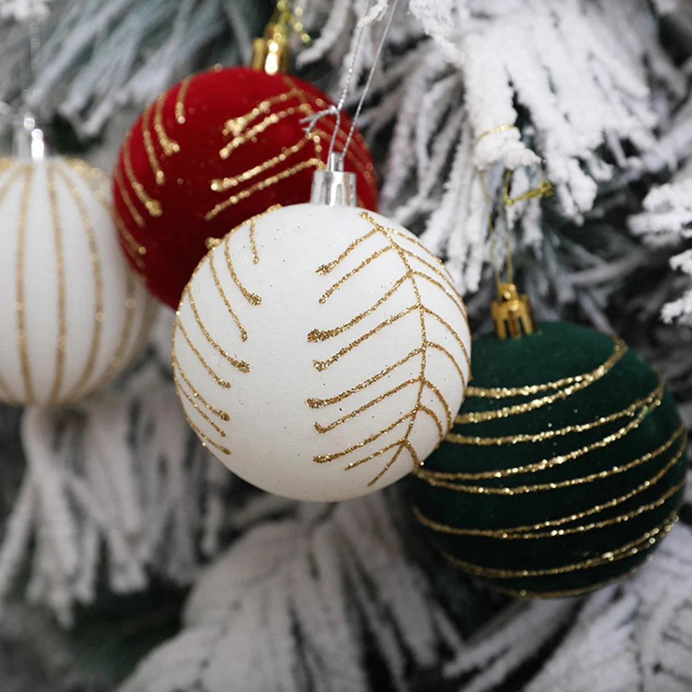 For Wedding Ceremonies Festive Tree Decor Christmas Party Decor Home Hanging Loop Design Reusable Holiday Balls Oasis Select