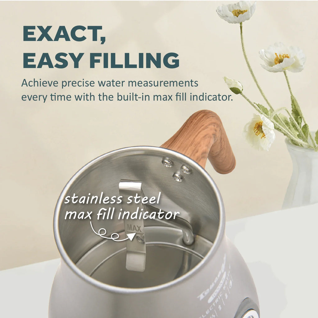 URGGU Stainless Steel Electric Kettle – 110V Temperature Control