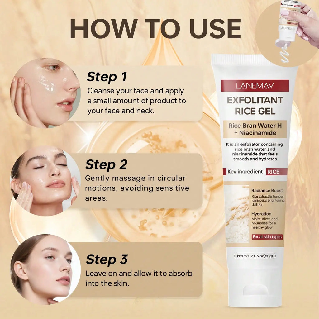 Rice Enzyme Peel-Off Gel – Exfoliating Blackhead Remover