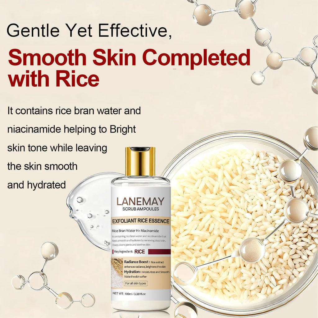 Rice Extract Exfoliating Essence – Smoother, Brighter Skin