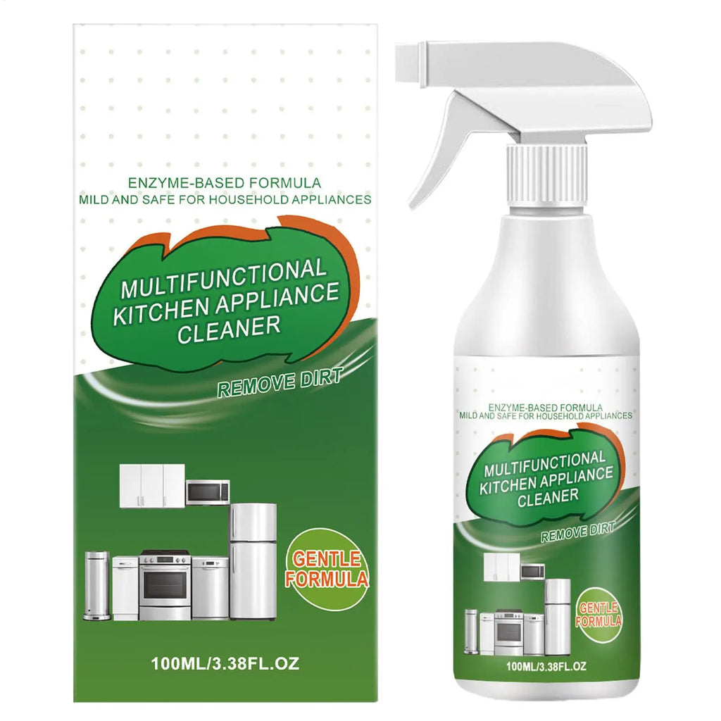 Cleaner Spray 100ml Kitchen Grease Oil Remover Spray Effortless Cleaning of Stovetops Ovens Range Hoods Kitchen Cleaning Tools Oasis Select