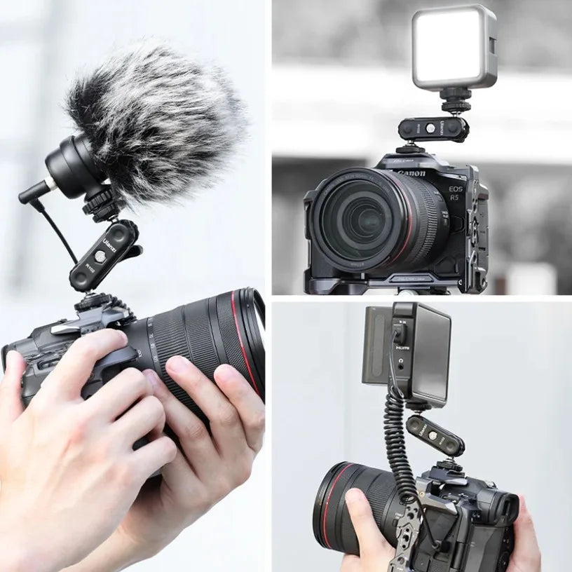 360° Ball Heads Magic Arm Holder with 1/4'' Screw Mount for Camera Video Light Monitor Photography DSLR Camera Monitor Video Mic Oasis Select