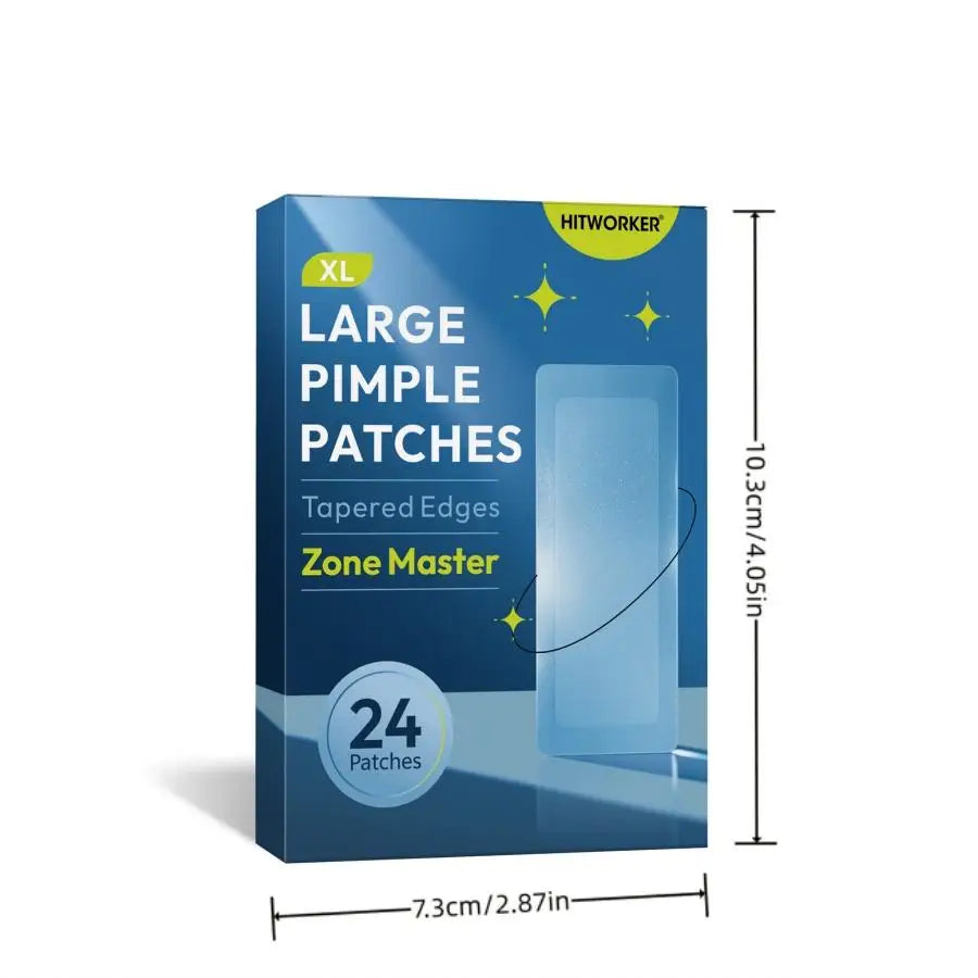 24pcs Water Gel Acne Patches, Ultra-Thin Invisible Acne Protection Film, No Scent, No Alcohol, Suitable for All Skin Types, Unis Oasis Select