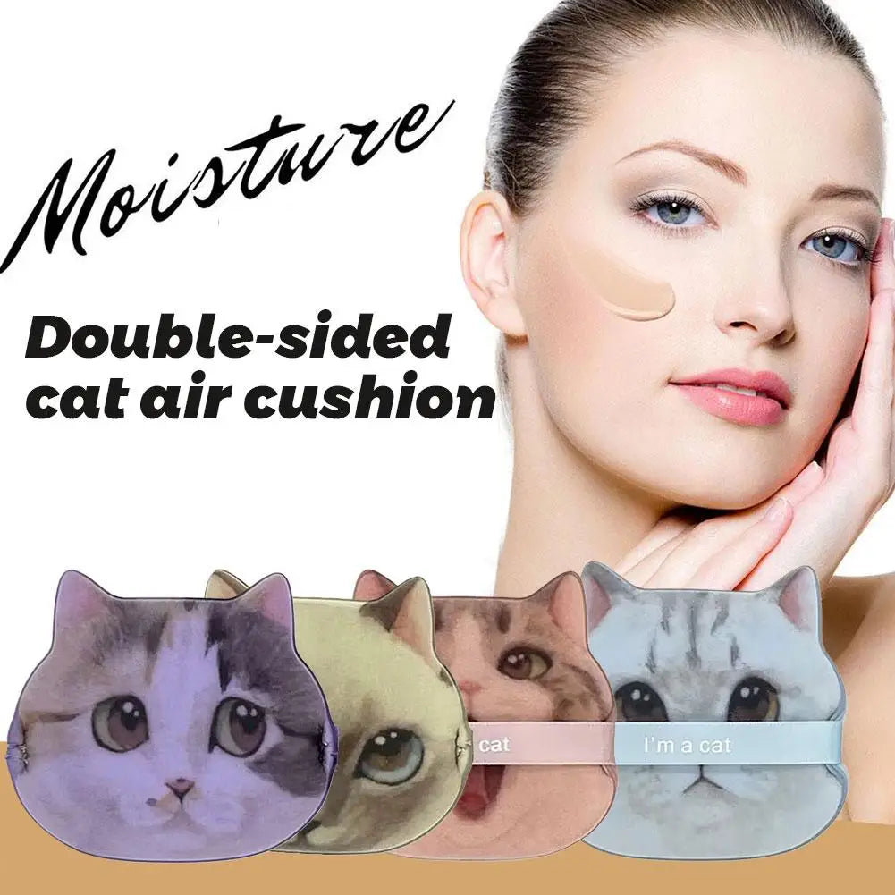 BIOAOUA Cat Air Cushion Powder Puff – Dry Wet Foundation Makeup Puff Applicator Oasis Select