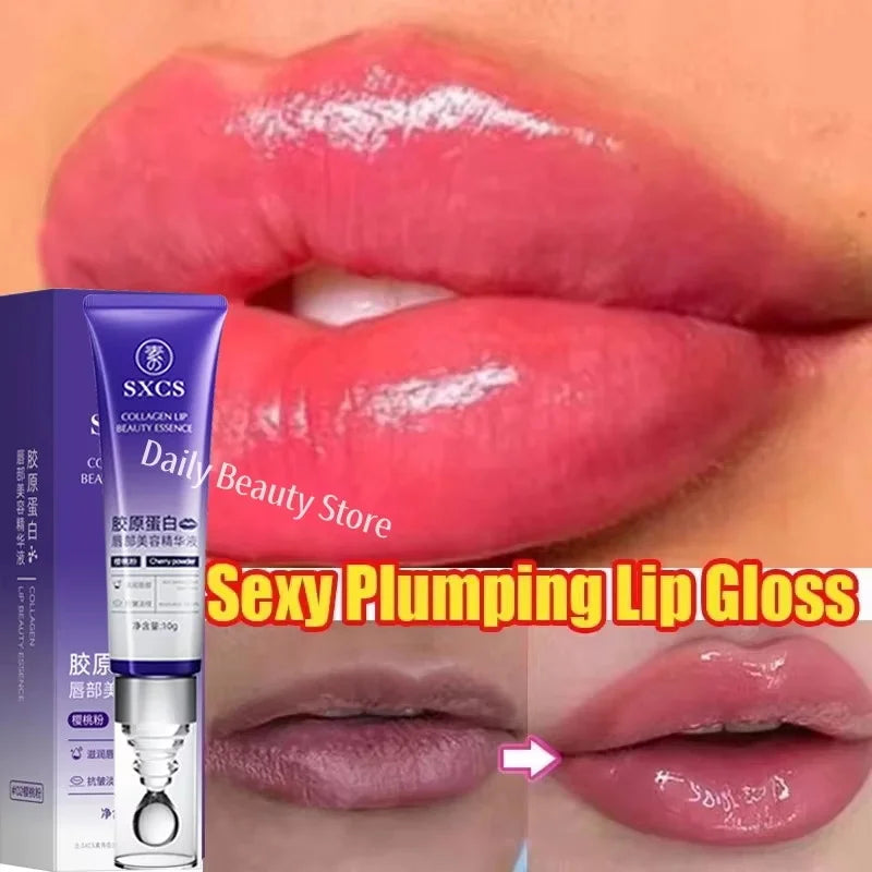 Instant Lip Plumping Essential Oil Nourishing Antiwrinkle Moisturising Sexy Lip Care Ultimate Plumping Lip Gloss Serum Cosmetics Oasis Select
