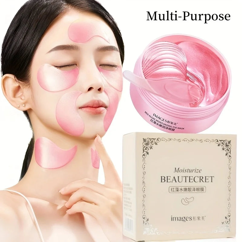 60-Pack Red Algae Brightening & Moisturizing Eye Mask