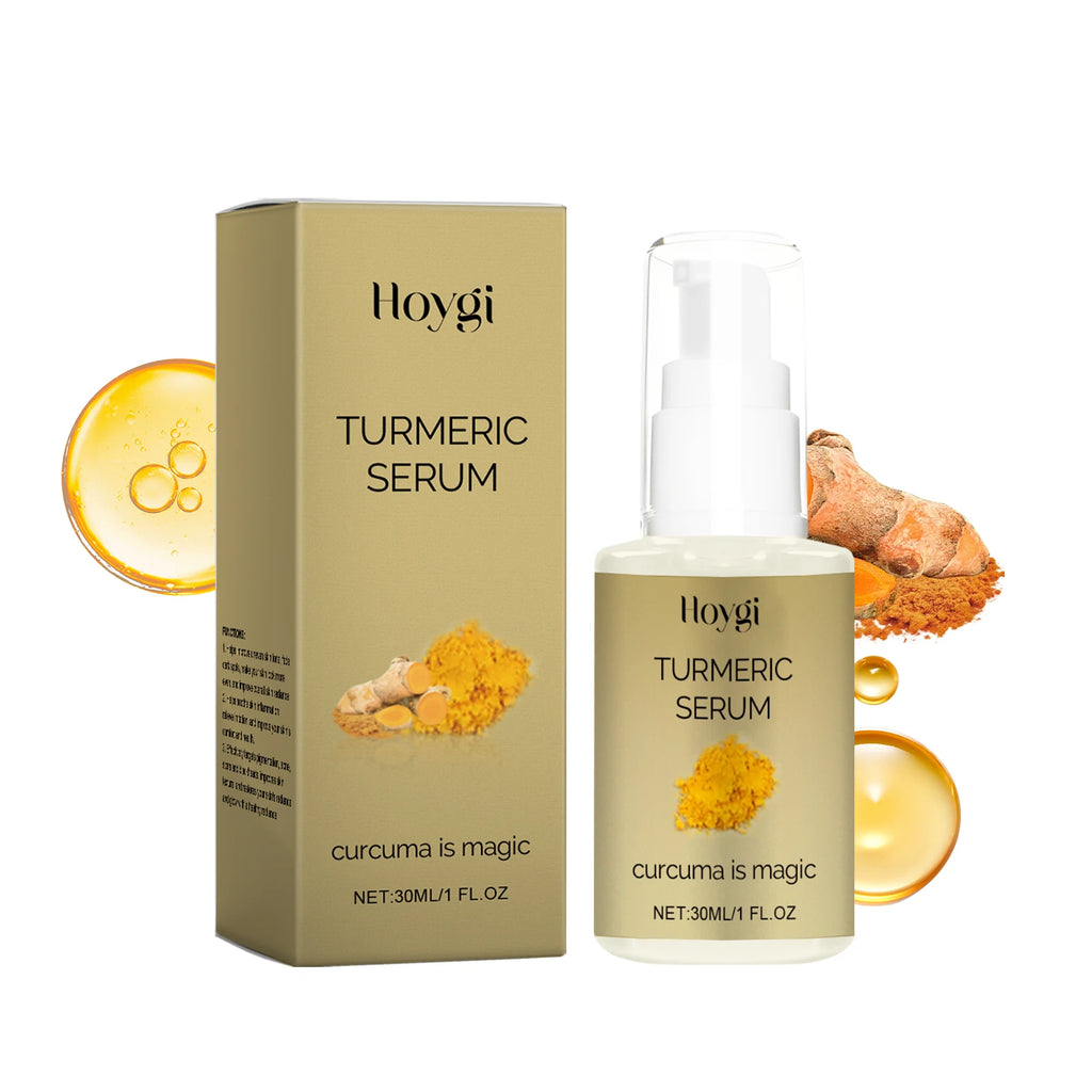 Hoygi Turmeric Face Serum – Brightening & Dark Spot Corrector Face Brightening Serum Oasis Select 30ml Boxed
