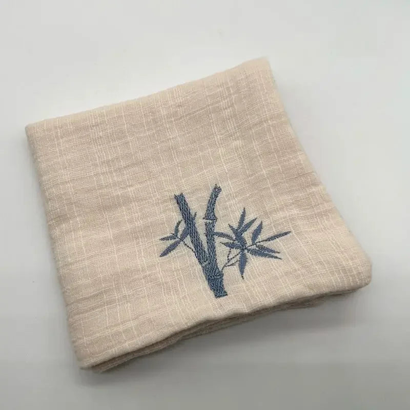 Cotton tea towel thickened suction tea cloth set high-grade double-layer tea table pot cleaning cloth Oasis Select A 28X28CM 1PC