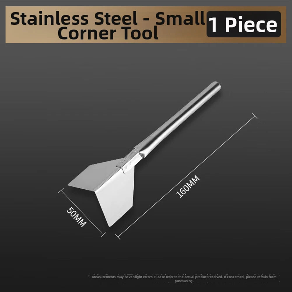 Stainless Steel 90° Corner Trowel – Drywall & Plastering Tool