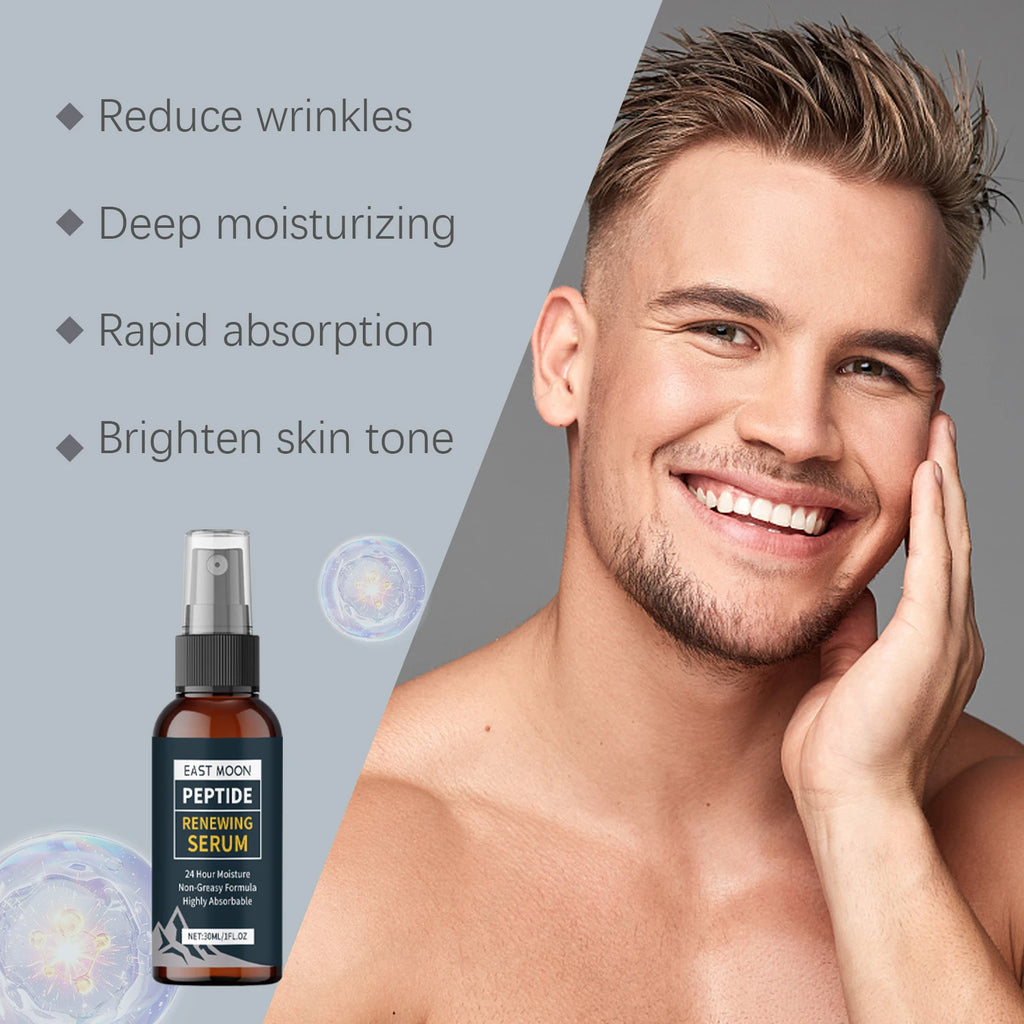 Men's Anti-Aging Face Serum Spray – Hydrating & Firming Men's Face Serum Oasis Select