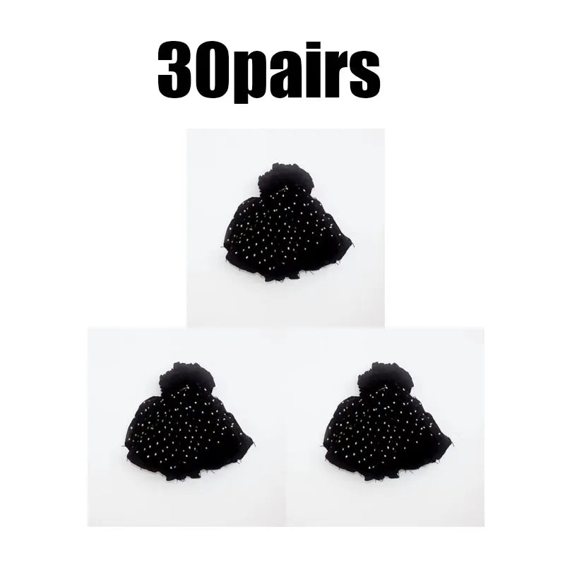 10/20/30pairs Cool Breathable Summer Sexy Black Skin Dot Sock Solid Color Dot Socks Women Girls High Stretch Mesh Nylon Sock Oasis Select 30pairs black One Size