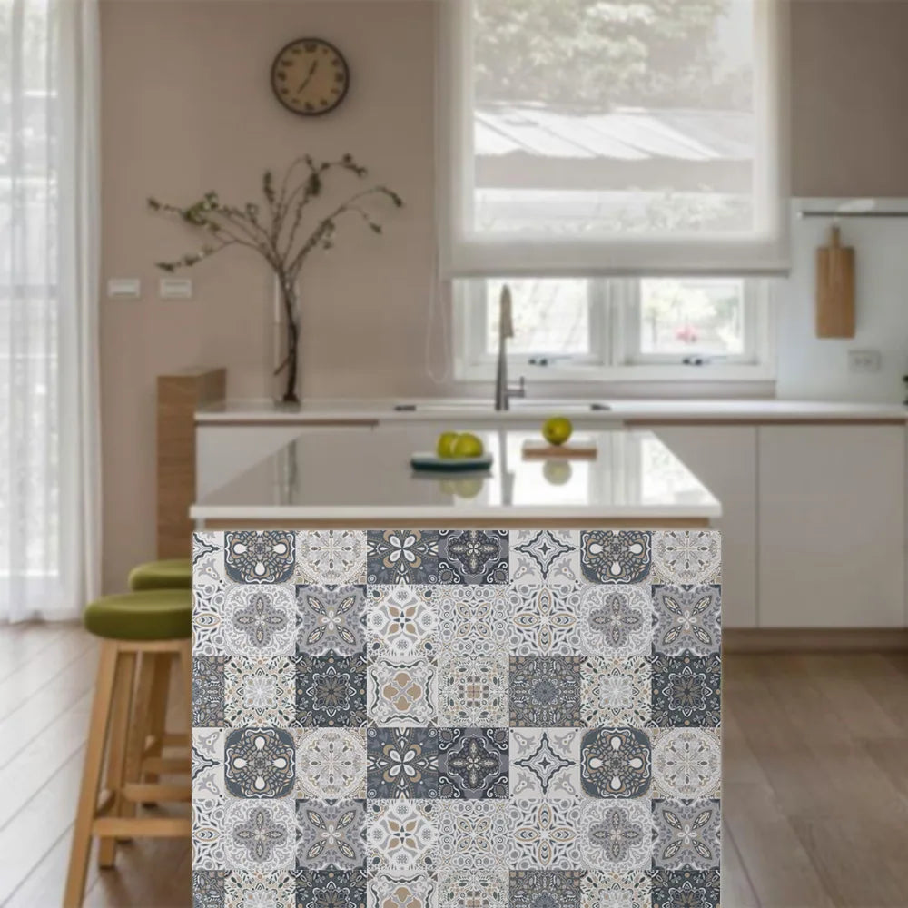 Film mosaic tile paste retro tile kitchen bathroom decoration DIY Wall paste floor paste For Wall Oasis Select