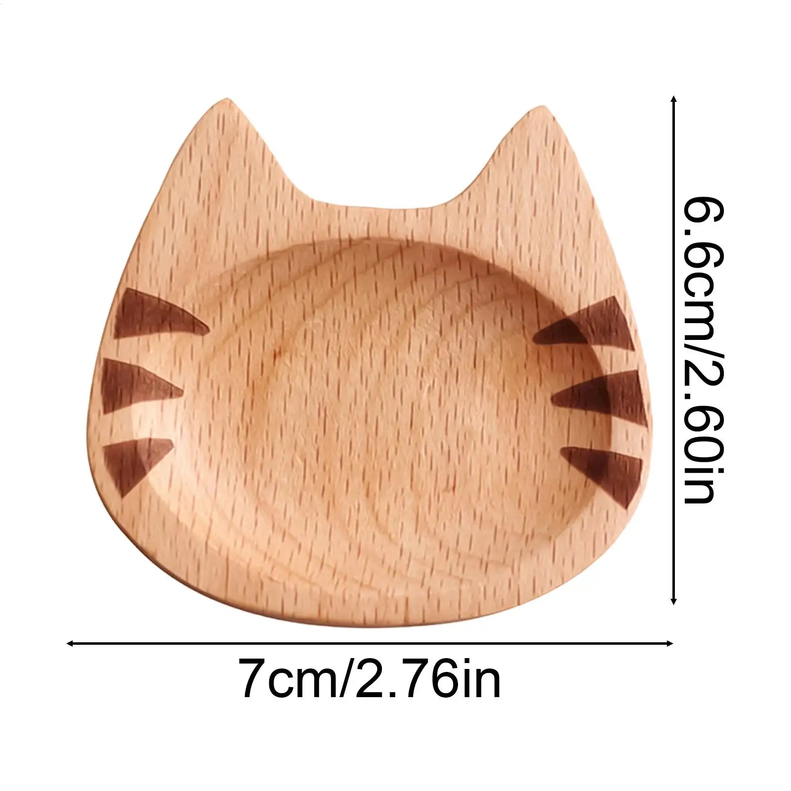 Sauce Bowls Wooden Decorative Dinnerware Small Condiment Bowls Dessert Plates for Food Fruit Dessert Snack Charcuterie Appetizer Oasis Select
