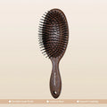 Wood Paddle Hair Brush – Scalp Massage & Detangling Comb Paddle Hair Brush Oasis Select 3861SY