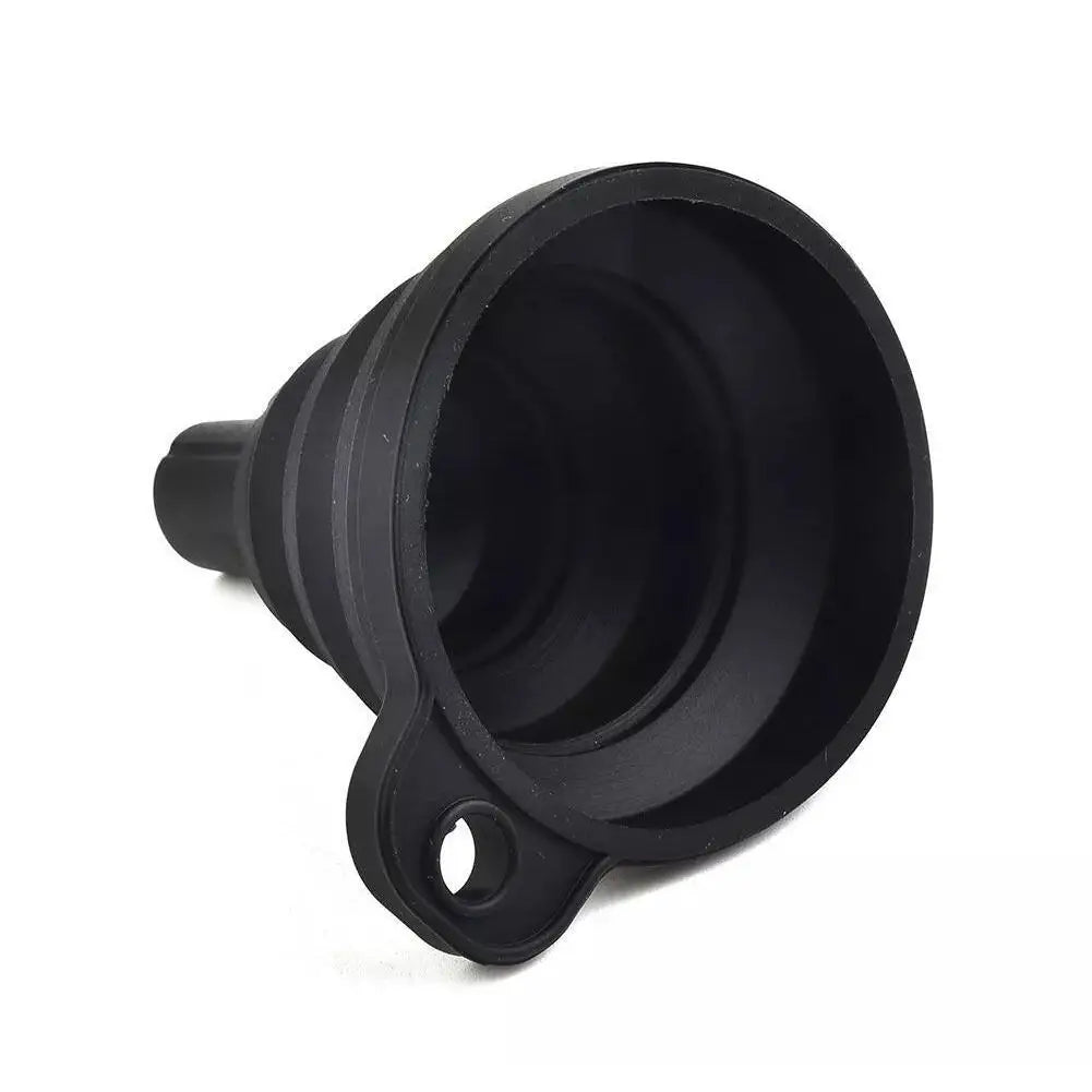 Foldable Silicone Car Funnel – Oil, Petrol & Fluid Transfer