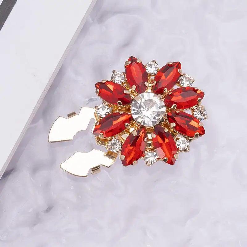 Crystal Pearl Clip-On Button Covers | DIY Shirt & Blouse Decor Decorative Button Covers Oasis Select B