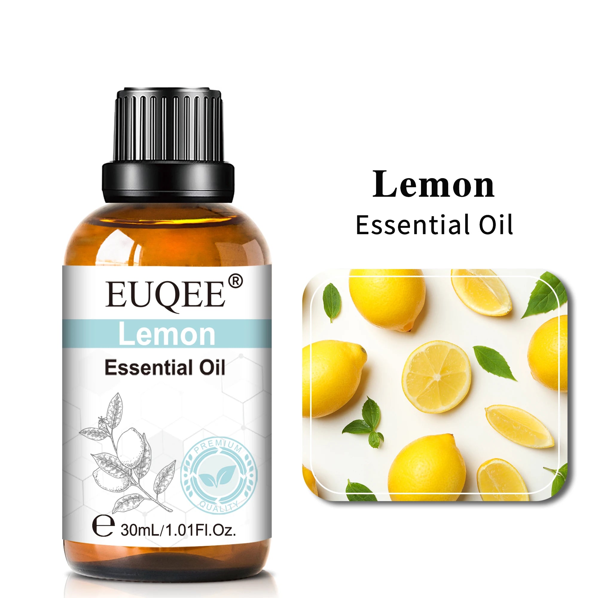 EUQEE 30ml Aromatherapy Essential Oil | Diffuser & Reed Oil