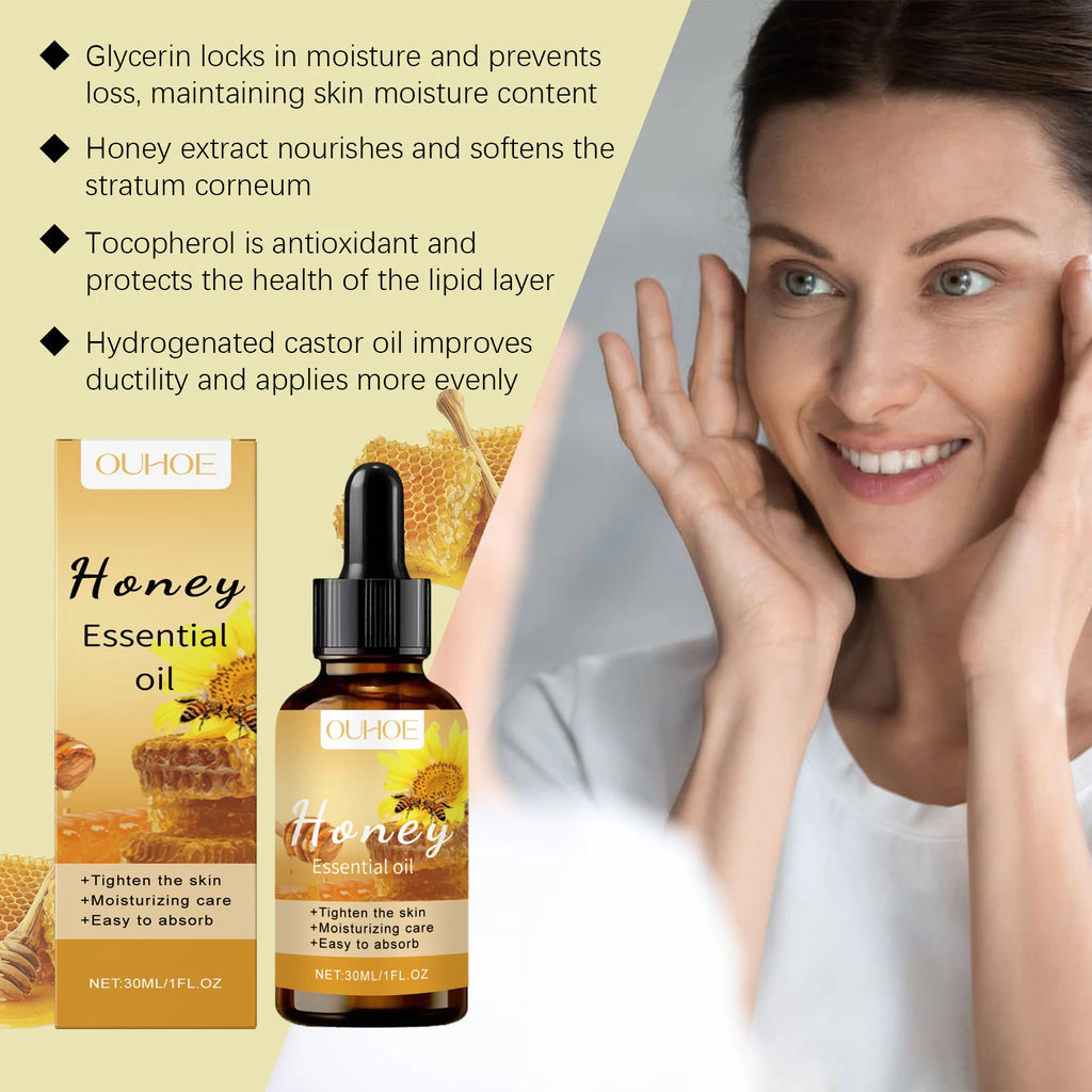 Honey Essential Oil for Face & Body – Deep Moisturizing 30ml Body & Face Oil Oasis Select