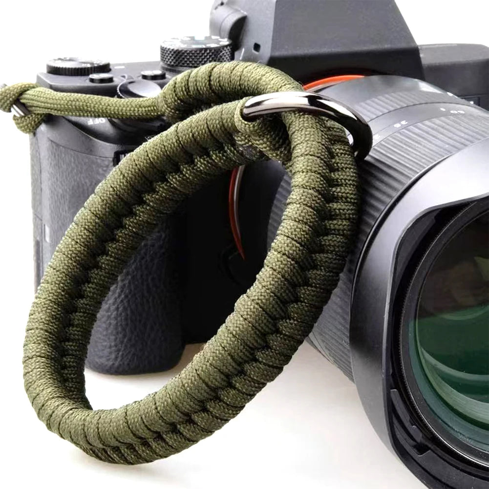Adjustable Paracord Camera Wrist Strap for DSLR & Phone