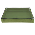 Foldable Shower Base with Drain – Camping, Pet & Beach Tray Portable Shower Tray Oasis Select army green france