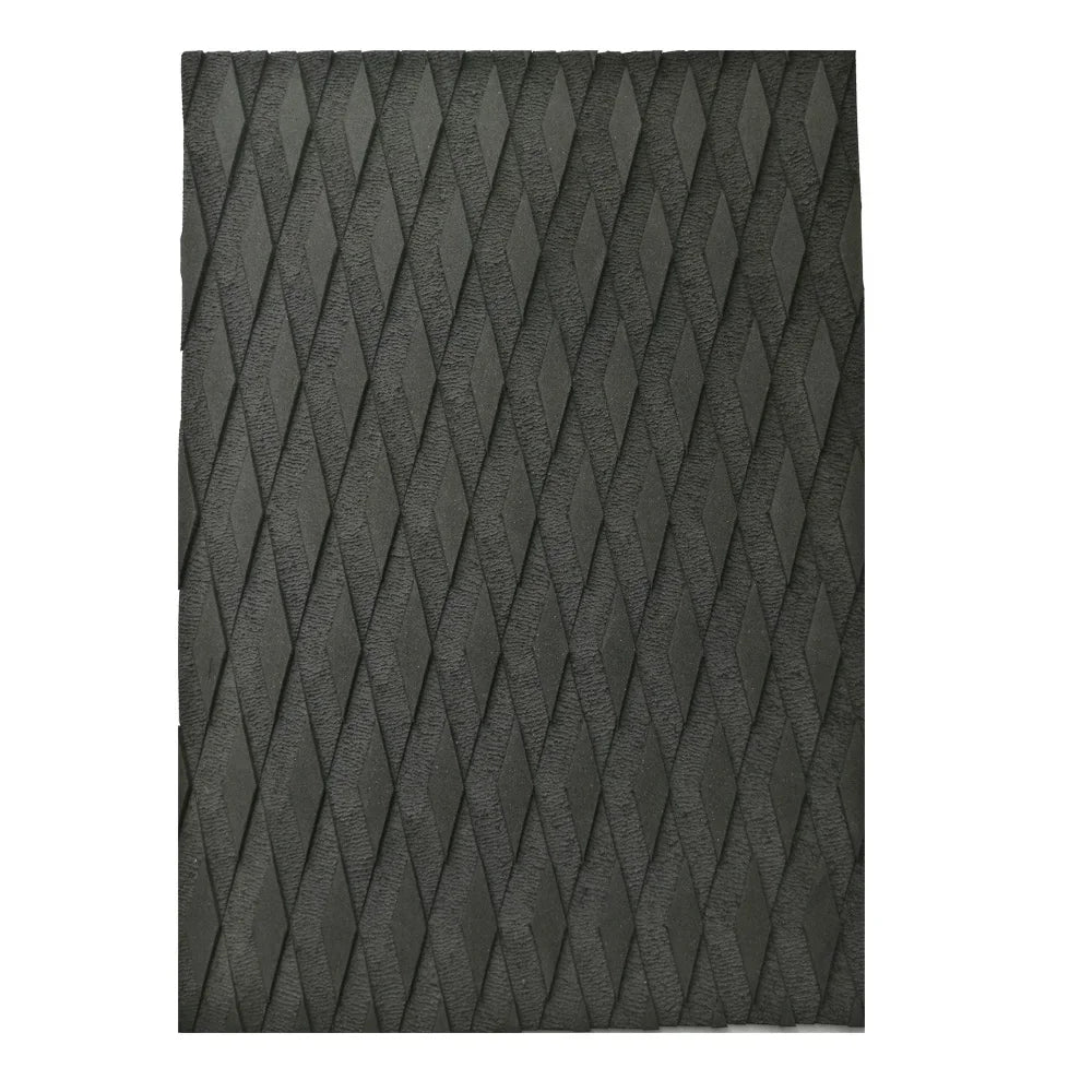 30*21CM Surfboard Kiteboard Shortboard EVA Surfing Traction Pad Deck Grip Tail Pad Surfing Anti-slip Deck Bar Grip Mat DIY Pad Oasis Select black