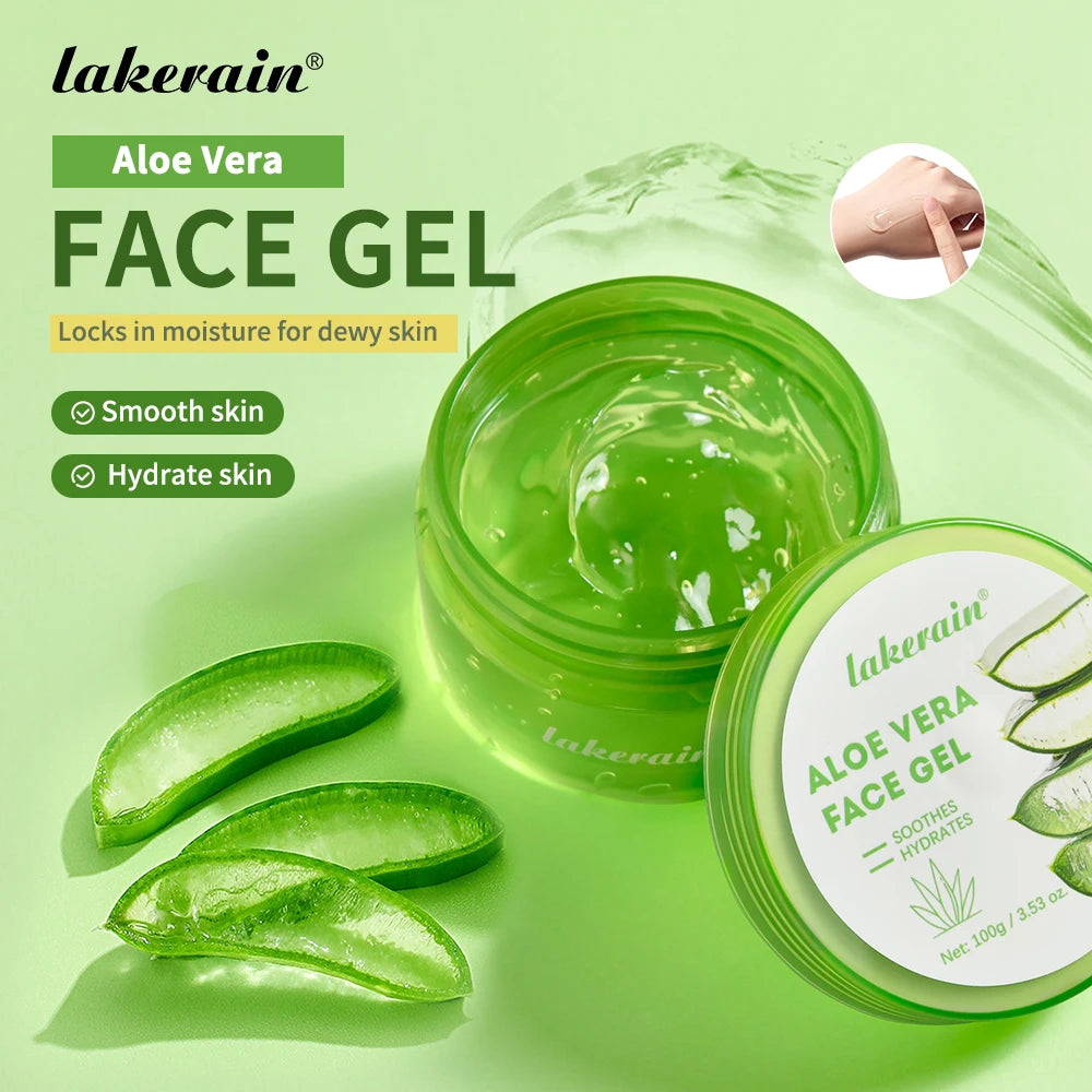 100g Aloe Vera Gel Moisturizing Soothing Aloe Vera Gel Creams Skin Nourishing Hydrating Face Cream Beauty Facial Skin Care Oasis Select