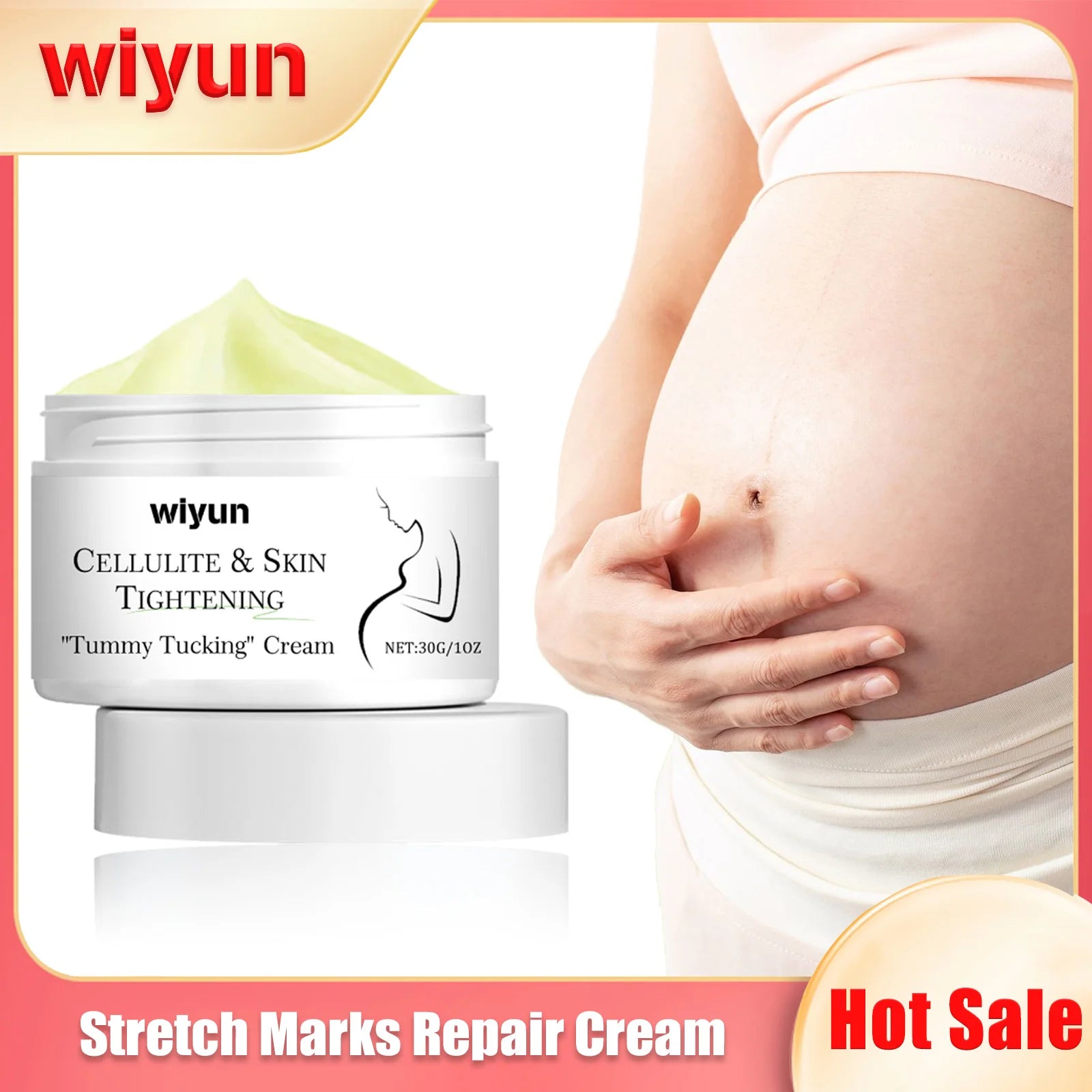 Remove Stretch Marks Cream Pregnant Women Repair Anti-Aging Anti-Winkles Sagging Increase Skin Elasticity Smoothing Firm Cream Oasis Select