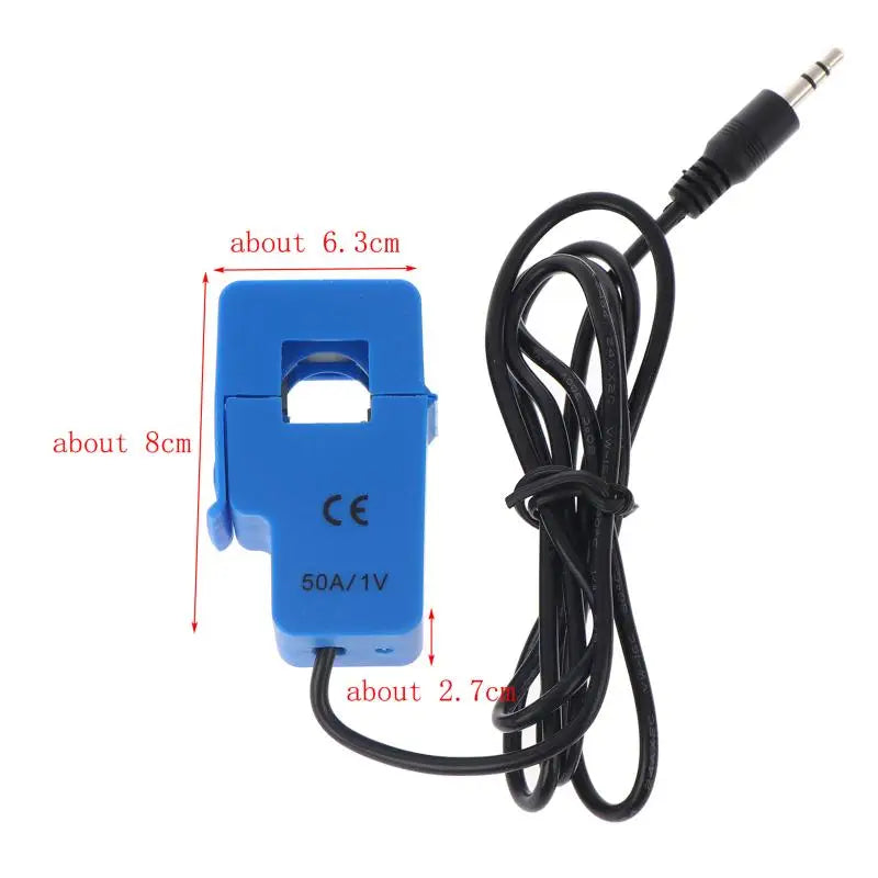 SCT-013 5A 10A 20A 30A 50A 60A 100A Split Core Current Transformer Open-Close Non Invasive AC Sensor For Energy Meter Oasis Select