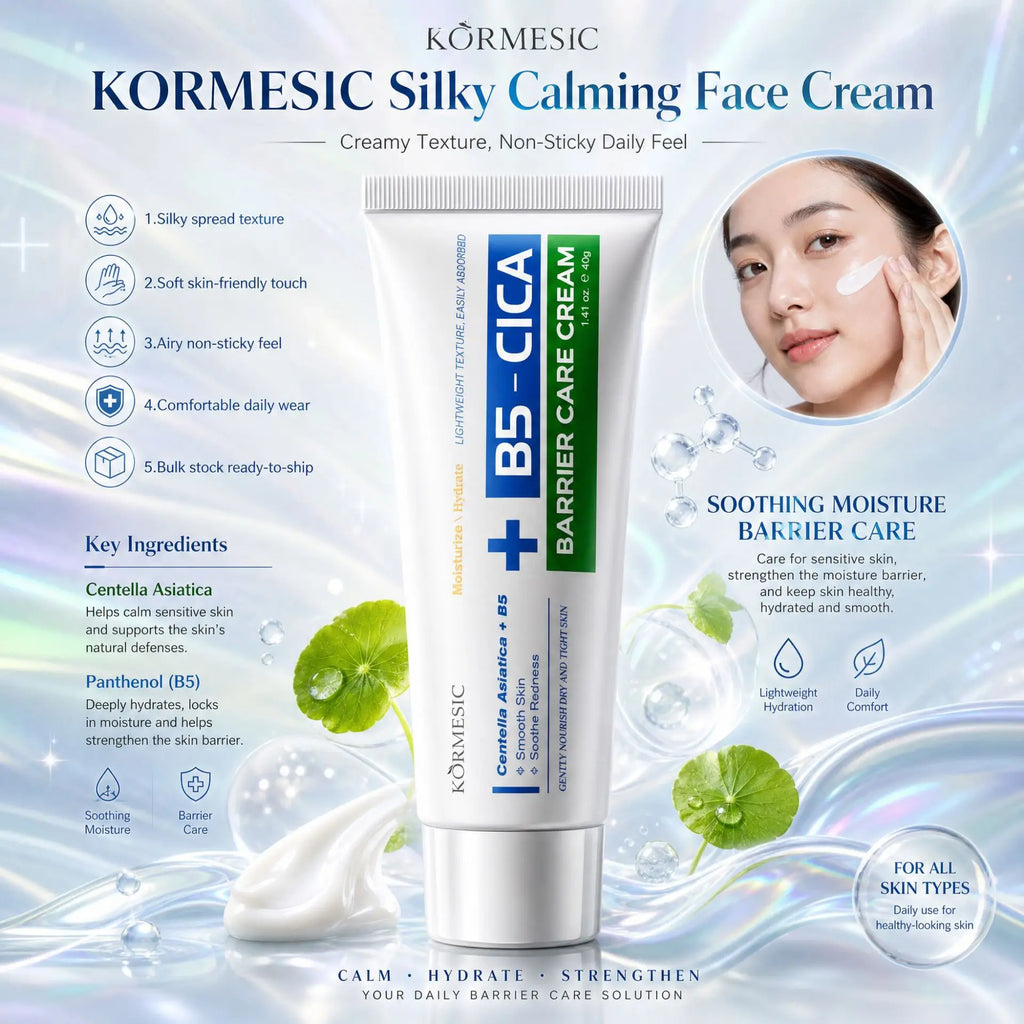 SADOER B5 Repair Cream – Vitamin B5 & Centella Moisturizer 40g Barrier Repair Cream Oasis Select