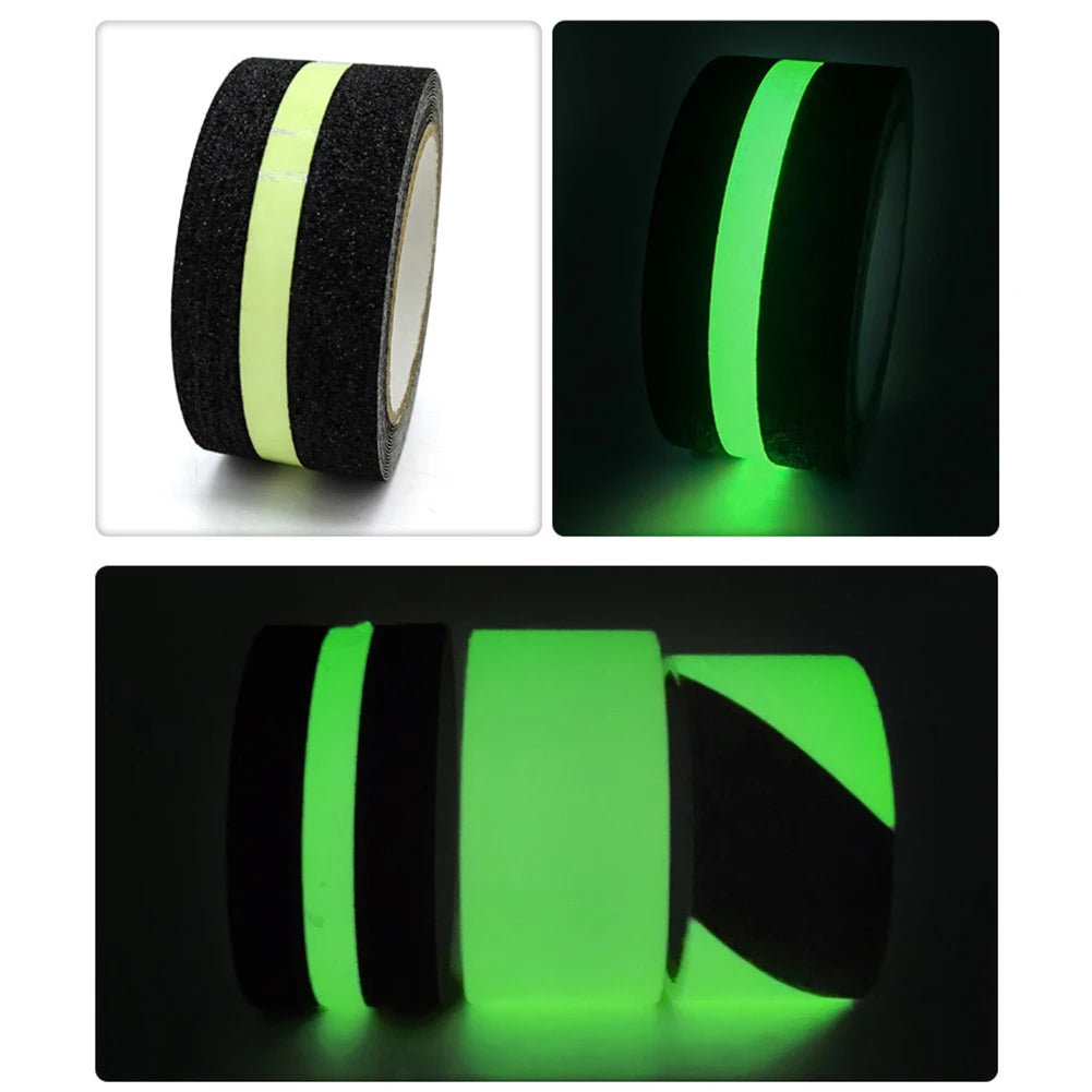 Glow in Dark Anti-Slip Grip Tape for Stairs & Steps | 2M/5M Anti-Slip Safety Tape Oasis Select