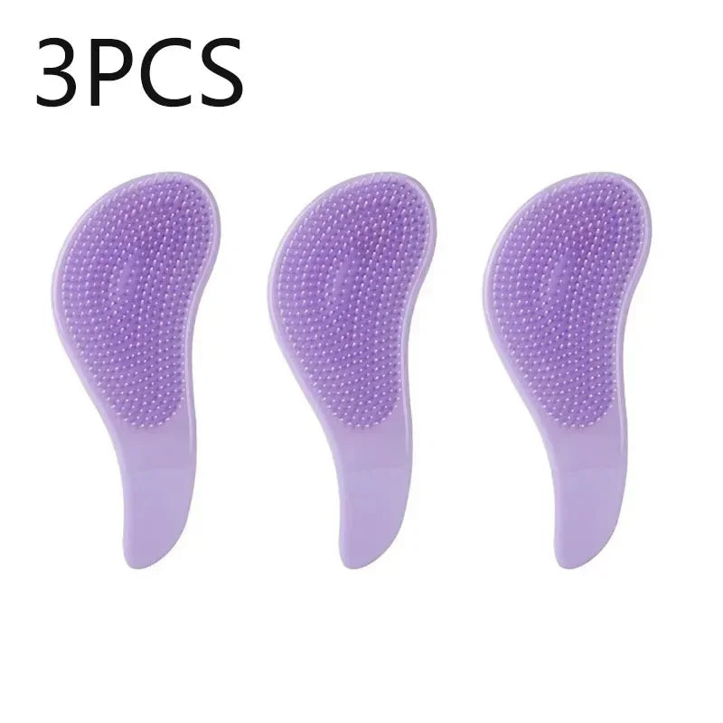3 Comb Anti-static Massage Hair Brush Tangle Detangle Air Cushion