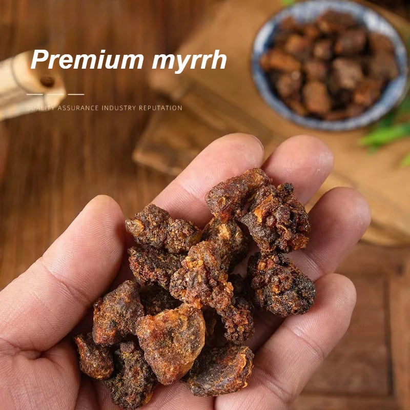 Natural myrrh resin high-quality incense raw material 100/200g DIY combined with frankincense to make fragrant powder fragrance Oasis Select