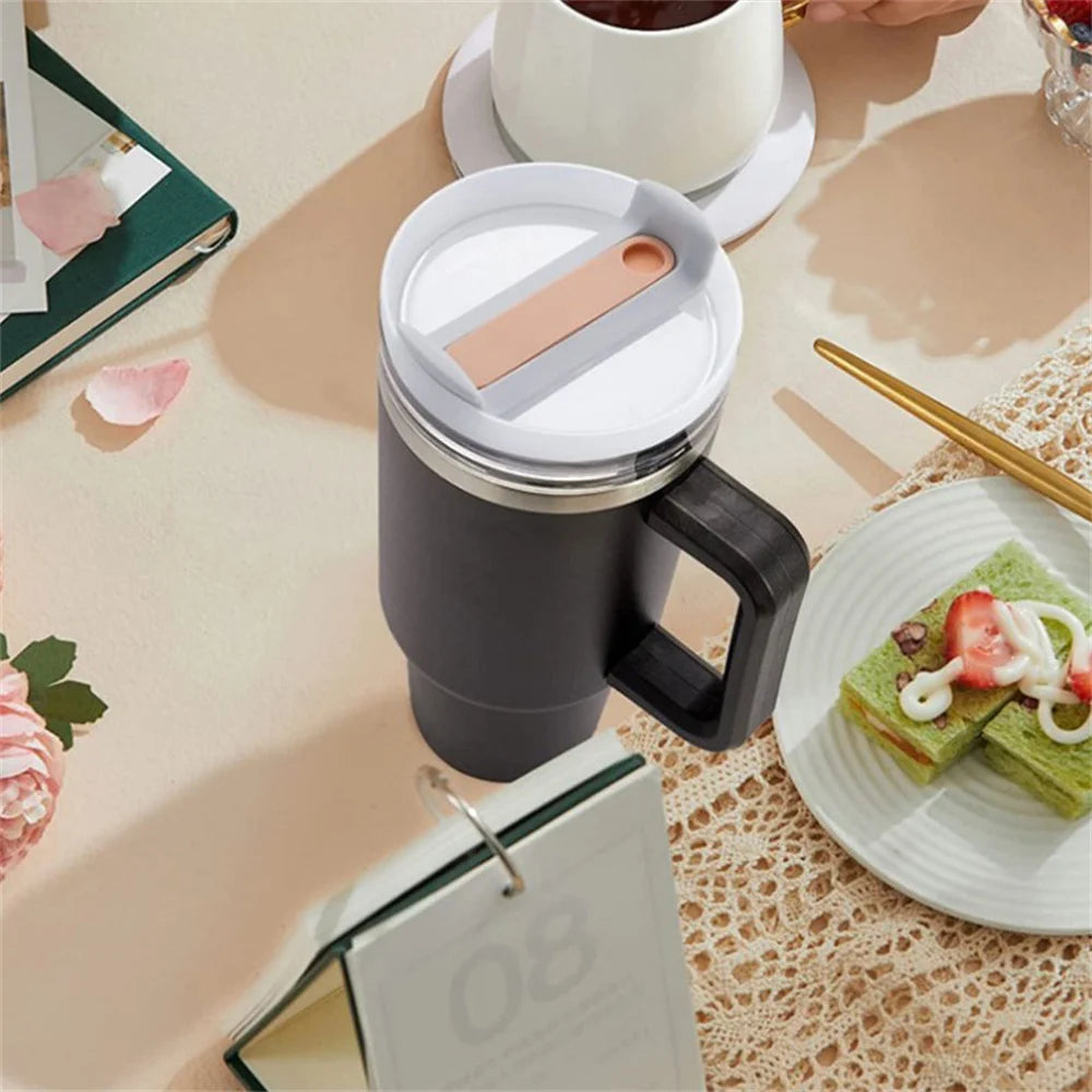 Replacement Lids for Stanley 40 oz Tumbler With Handle Cap Fit Quencher H2.0 40oz Mug Cup Accessories Oasis Select