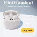 TWS Bluetooth Earphones Wireless Bluetooth Headset Noise Cancelling Earbuds with Mic Wireless Headphones Oasis Select White