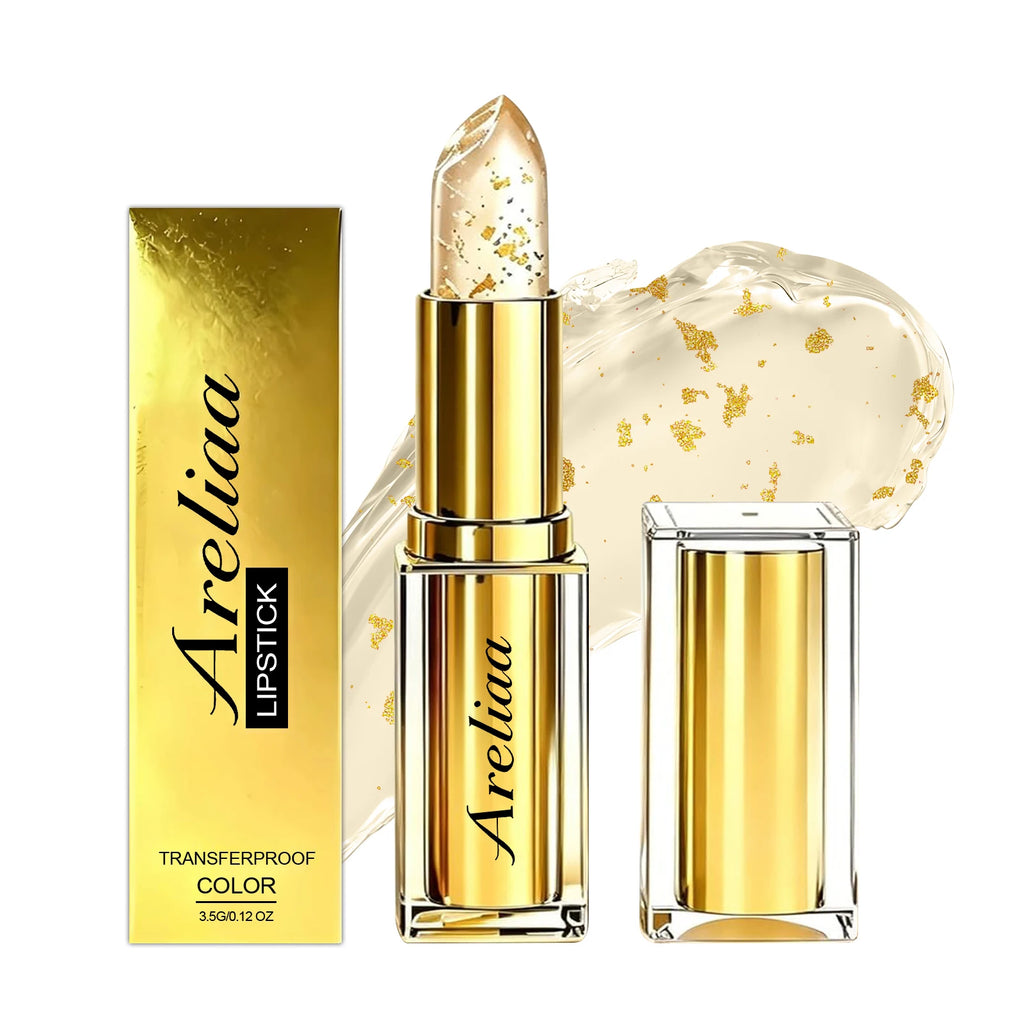 Gold Foil pH Color Changing Lip Balm | Moisturizing Lip Gloss Color Changing Lip Balm Oasis Select 1pc Boxed