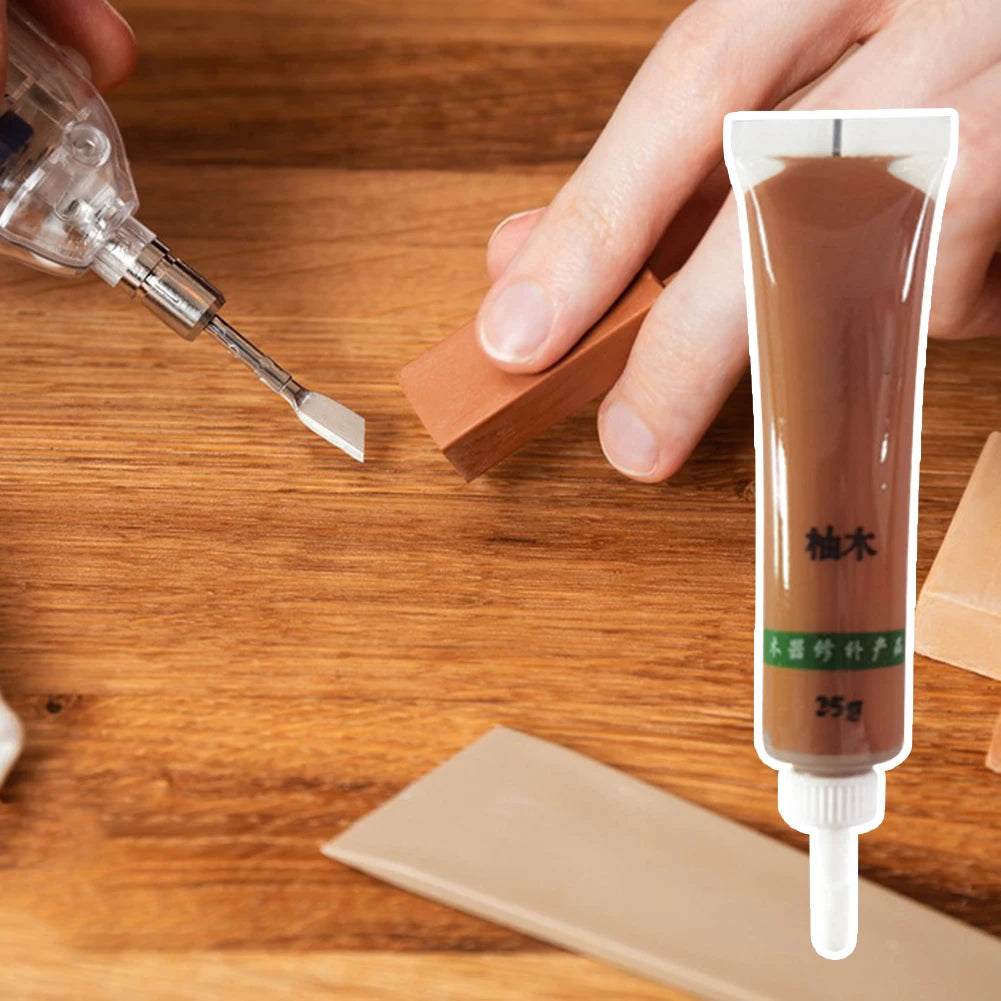 25g Wood Furniture Repair Paste – Scratch & Crack Filler