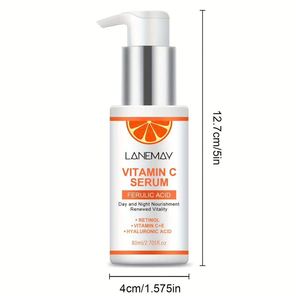 Vitamin C Serum with Ferulic Acid & Hyaluronic Acid – 80ml Face Serum Oasis Select