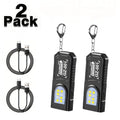 Mikenoon Mini Keychain Flashlight USB-C Rechargeable 450 Lumen