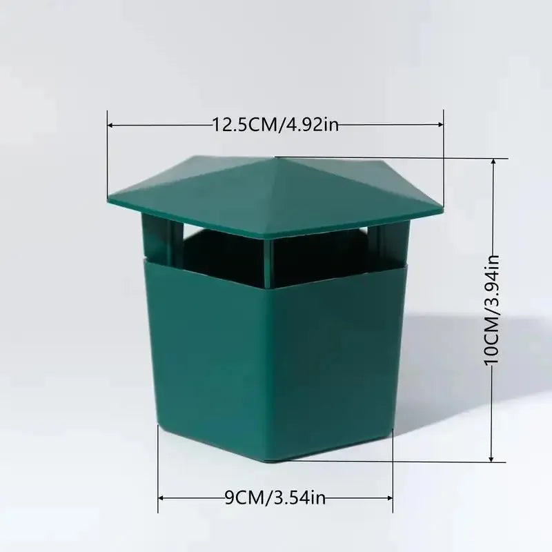 [High-Quality Snail Trap] Durable High-Quality Snail & Slug Trap - Safe Plastic Cage for Vegetables and Flowers Oasis Select WN-1PCS