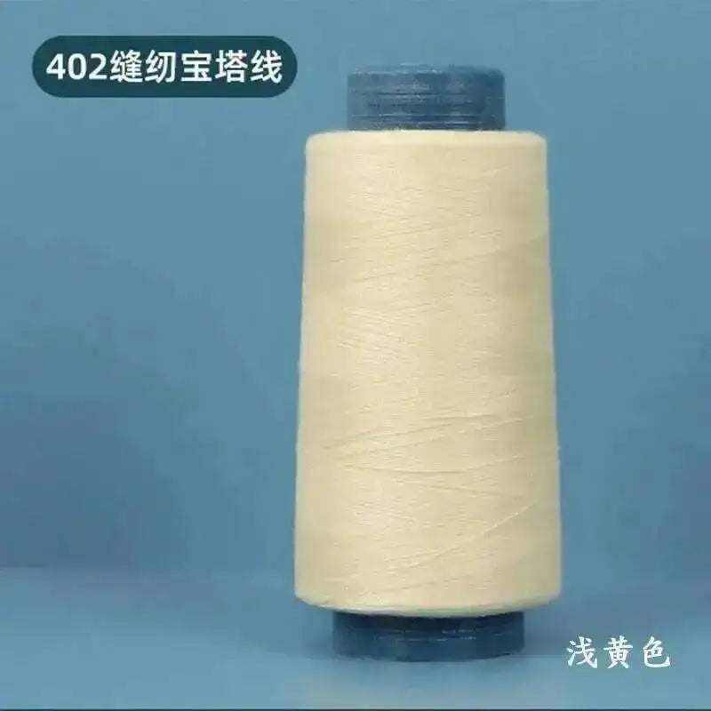 Stitching Sewing Hand Machines Industrial To Sewing Thread Supplies 2500Yards 402 Oasis Select Light Yellow