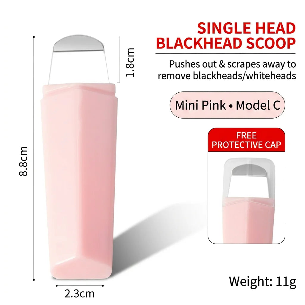 Stainless Steel Blackhead Scraper & Comedone Extractor Wand