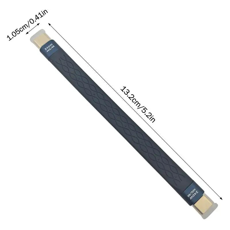 USB4 Cable PD240W Fast Charging Dual Type-C 40Gbps 8K Video Thunderbolt 4/3 Compatible Office Laptop Users Hot Sale New 2026 Oasis Select